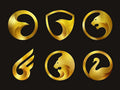 Luxury Gold Monogram Logo Kit