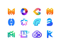 Modern Minimalist Logo Templates (Editable SVG & PNG)