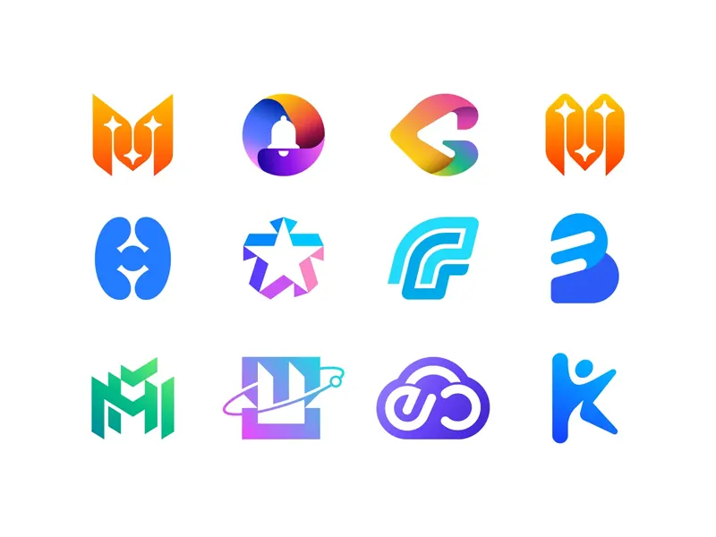 Modern Minimalist Logo Templates (Editable SVG & PNG)